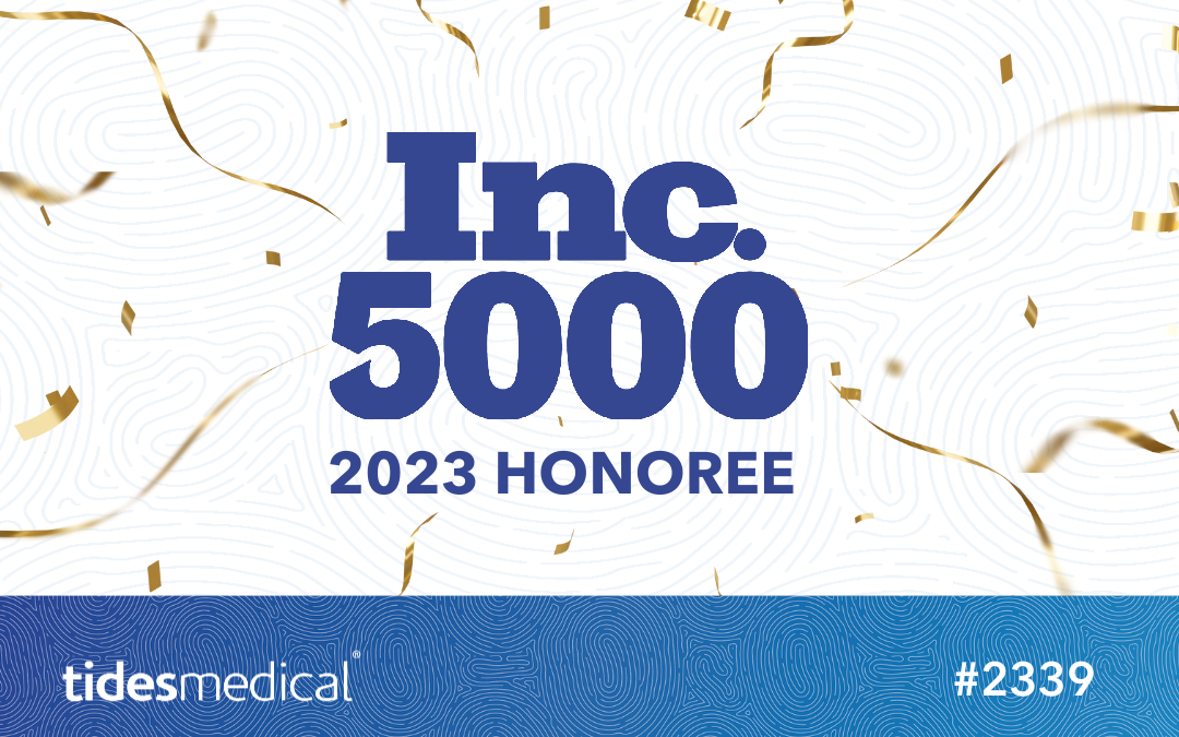 Local biotech company Tides Medical earns coveted spot on the Inc. 5000 recognition list