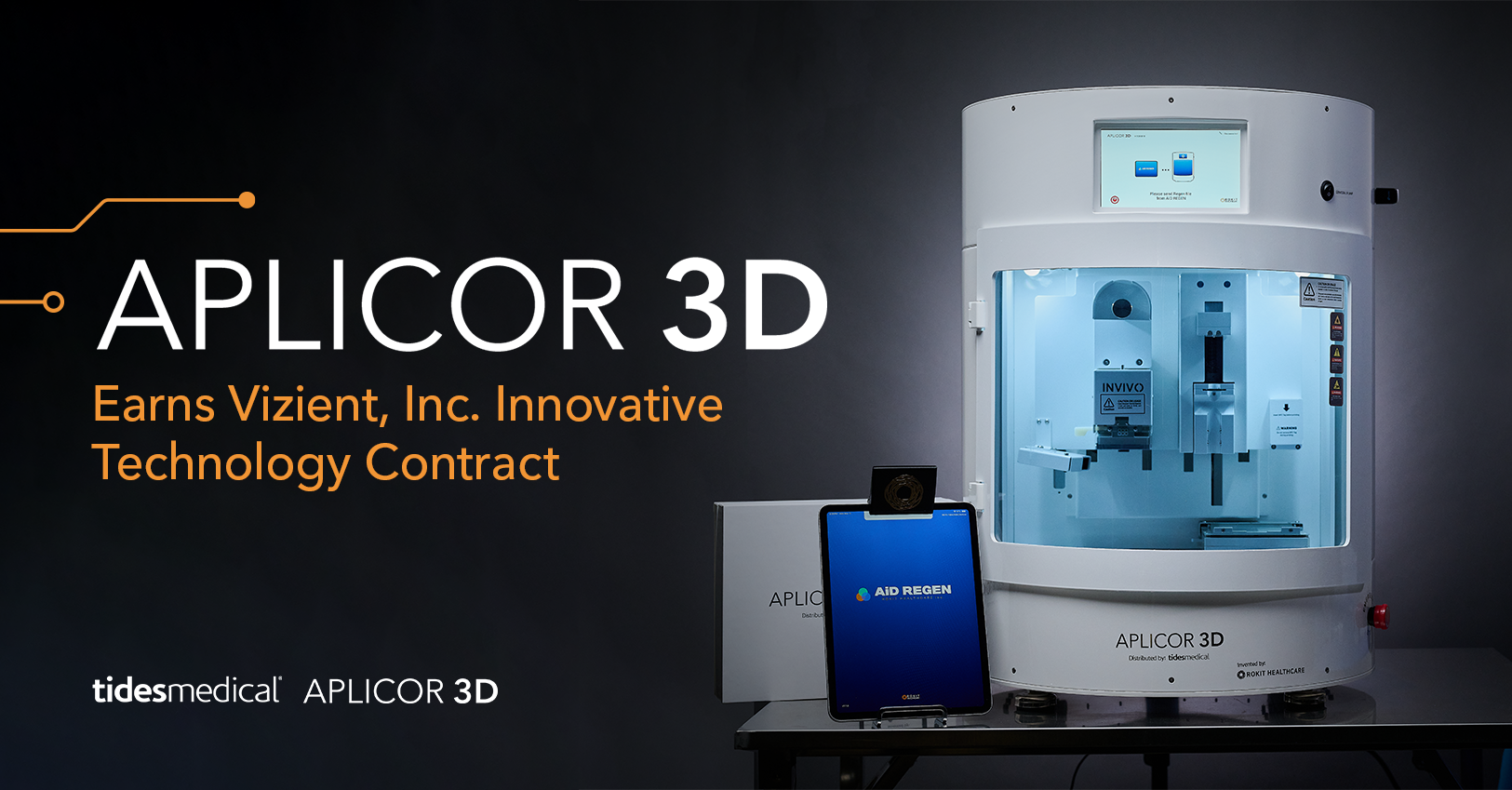 Tides Medical Receives Innovative Technology Contract from Vizient for APLICOR 3D 