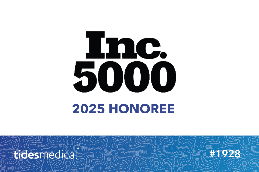 Tides Medical Ranks No. 1928 on the 2025 Inc. 5000 List of America’s Fastest-Growing Private Companies