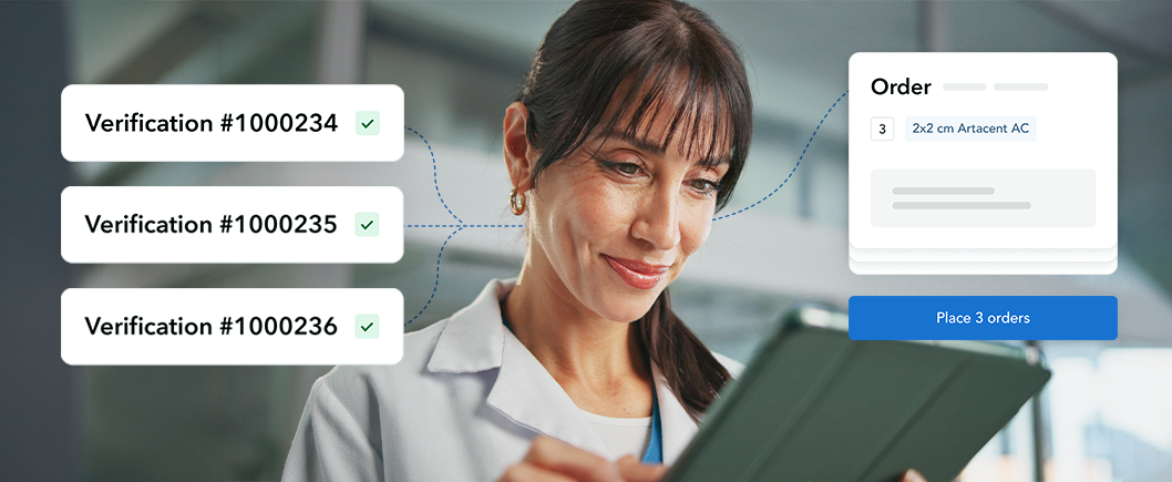 Place orders in batches in MyPortal